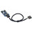 9Pin USB Header 1 to 2/4 Female Extension Cable 30cm 1PCS 3