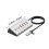 Dense Aluminum 7-Port 10Gbps USB-C Dock for MacBook Pro Pad Robot PC Multicolor 2