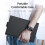 For Samsung Galaxy Tab S10 Ultra Bluetooth Keyboard + Tablet Leather Case 3