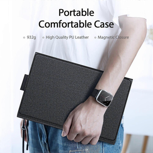 For Samsung Galaxy Tab S10 Ultra Bluetooth Keyboard + Tablet Leather Case 2