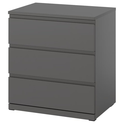 IKEA STORKLINTA 3 Drawer Chest 70x50x75cm