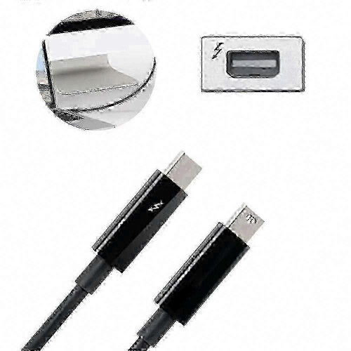 Cavo Thunderbolt 2 da 20 Gbps maschio-maschio per MacBook Pro, Air, Mini e iMac - Compatibile 2