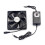 12V 12cm 2700RPM High Speed Cooling Fan with Controller EU Plug 4