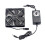 12V 12cm 2700RPM High Speed Cooling Fan with Controller EU Plug 5