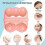 Ice Roller Dual Head ICE ROLLER Massager Facial Treatment Blue 3