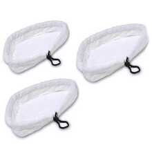 3 PeçAs Pano de Microfibra Superabsorvente Pano de Limpeza um AcessóRios Mop de Limpeza um Branco LaváVel EsfregãO de ChãO