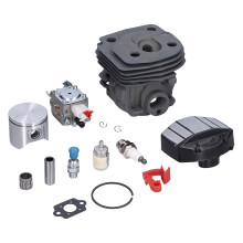 47mm Cylinder Carburetor Air Filter Relief Valve Set Fit for HUSQVARNA 359 357 357XP 537 Chainsaw