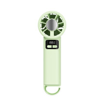 (green) CXINLky USB Handventilator Halbleiter Kühlung Eispack 5-Gang Turbine stark für Outdoor