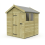 7 x 7 Apex Shed Tanalised (Single Door, With Windows) 2