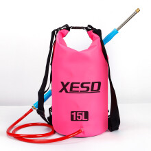 Zaino spara-acqua ad alta pressione, pistola ad acqua, set da gioco per esterni, colore rosa