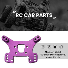 Metall-Schwenkarm-Lenkbecher Shock Upgrade-ZubehöRsatz für 144001 1/14 124019 1/12 RC-Autoteile, Lila