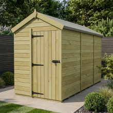 5 x 11 Apex Shed Tanalised (Single Door, No Windows)
