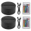 2 Pack 3D Night LED Light Lamp Base + Remote Control + USB Cable, 16 Colors Light Show Display Stand for Acrylic Black 1
