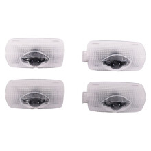 4 PCS Door Logo Lights Projector LED 3D Shadow Light for Highlander/Camry/ Prius/Sienna/Tundra