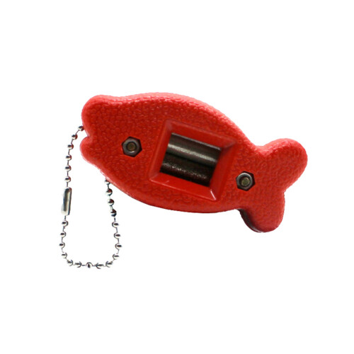 (Red) Portable Skate Edge Sharpener Tool 1