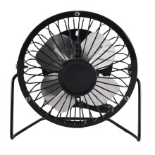 Solar Panel Powered Ventilator Fan Portable 5W 4 Inch Greenhouse Solar Exhaust Fan for Office Outdoor