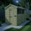5 x 11 Apex Shed Tanalised (Single Door, With Windows) 3