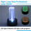 2 Pack 3D Night LED Light Lamp Base + Remote Control + USB Cable, 16 Colors Light Show Display Stand for Acrylic Black 2