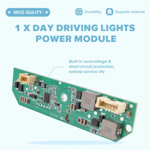 New LED Headlight Power Controller Module for  A1 8X 2011-2014 8X0907472 Left Day Driving Lights Power Module 1