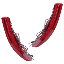 2 StüCk Auto LED Heck Stoß Stange Reflektor Licht Brems Stopp für Sylphy 2009-2011 Wingroad 2006-2014 Almera 2013-2015