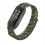 Nylon Loop Klettband kompatibel mit Fitbit Inspire 3 Green 4