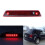 Rear Third 3Rd Brake LED Light High Mount Stop Light Reverse Brake Light for  Grand Cherokee 2005-2010 (Red) 3