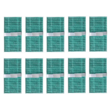10 Stück Hepa-Luftfilter für Flashforge Adventurer 5M / 5M Pro 3D-Drucker Filtrationsnetz Ersatzteile