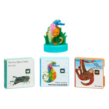 little tikes World of Eric Carle Swim, Climb, Crawl Collection for Story Dream Machine - 3 Stories & 1 Character, Storytime Books with Audio Play Char
