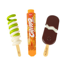 Casdon Official Walls Ice Cream Toy Set - Pretend Play Ice Cream Toys for Children Aged 2+ - 3 Official Walls Ice Creams for Role Play Fun
