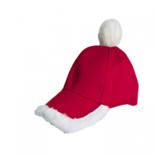 Verstelbare kerstmuts met de Kerstman, grappige feestmuts voor volwassenen, kinderen, mannen, vrouwen en horecapersoneel