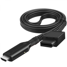 Wii-zu-HDMI-Konverteradapter, 720p/1080p-HD-Videokabel für TV-Gaming-Display mit stabilem Signal
