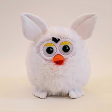 Interaktive, sprechende Plüsch-Eule, niedliches elektronisches Haustier, weiches Kuscheltier als Geschenk für Kinder, 15 cm