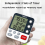 Digital Dual Kitchen Timer with 3 Channels, Count Up and Down Cooking Timer, Large Display, Loud Alarm 5