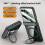 Θήκη τηλεφώνου για Motorola Razr 60 Ultra 5G, Μαγνητική βάση με ενσωματωμένο προστατε 2