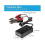 Φορητός φορτιστής USB 4 θυρών από DC σε 5V με κλιπ μπαταρίας, μετατροπέας ισχύος 12V 5