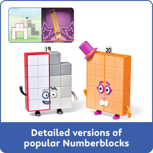 Learning Resources Learning Resources Numberblocks Friends Nineteen And Twenty Ages 3+ 2
