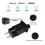 Προσαρμογέας τροφοδοτικού LED 4.5V 4.5W, αδιάβροχος μετασχηματιστής IP44 για χριστ 3