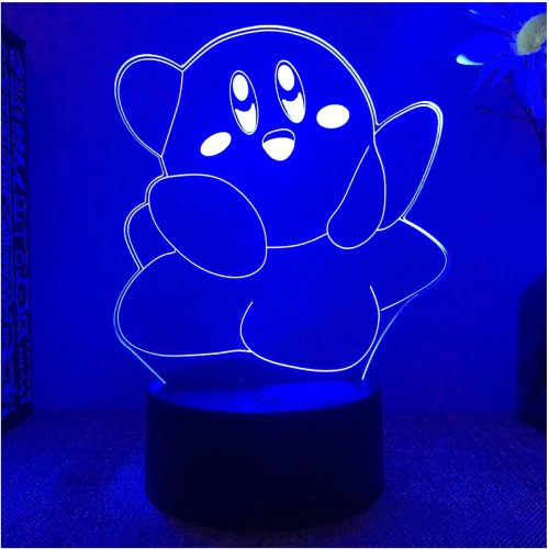 3D Φωτιστικό Νυχτός με Αστέρι, Λάμπα LED με Αφή USB και Τηλεχειριστήριο με 16 Χρώ