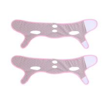 Gezichtsvormend slaapmasker, V-vormige liftband voor een slankere gezichtscontour, kinverminderaar, verstelbare faceliftband