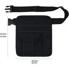 Server Waist Pouch with Adjustable Belt, Utility Money Bag for Waitress and Waiter, Restaurant Work Apron Accessory