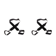 2er-Pack verstellbare Tragegurte für Angelruten, 120 cm Schultergurte, Reise-Angelzubehörhalter für Outdoor-Angeln