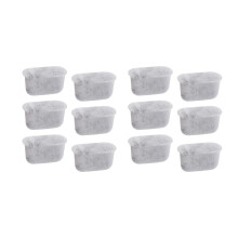 12er-Pack Ersatz-Aktivkohlefilter für Kaffeemaschinen, DCC-RWF-kompatibel, Frischwasserfiltration