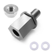 Tornillo de conexión para enganches de remolque para bicicleta, adaptador de conexión para remolque de alta resistencia, suministros pa