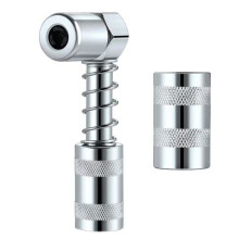 Adaptateur de buse de graissage - Accessoire adaptateur de coupleur de graissage avec manchon outil de graissage à 3 mâchoires