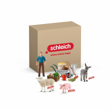 Schleich Farm World - Set di Gioco per Alimentazione Animali per Bambini - Giocattoli Animali per Gioco Immaginativo - 3+