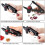 Cherry Pit Or Seed Remover, Kitchen Gizmo With Scoop Design For One-handed Use (black) 5