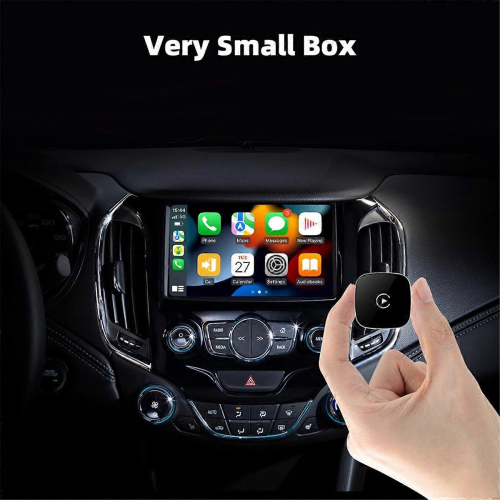 Ασύρματος προσαρμογέας CarPlay και Android Auto 2 σε 1, USB και κουτί AI Type-C με WiFi Bluetooth για 1