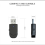 Bluetooth 5.0 Audio Receiver and Transmitter, 2 in 1 Dual Output USB Adapter for Computer, TV, Car Stereo 3