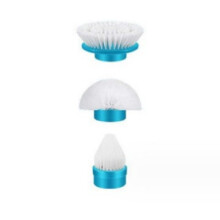 Confezione da 3 testine di ricambio per spazzole elettriche per la pulizia di piastrelle, bagno e cucina, accessori turbo multiuso.