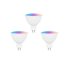 Tuya Älykäs LED-lamppu MR16 RGB+CW Himmennettävä 5 W 12 V Kohdevalo Ajastimella, Värinvaihto, Toimii Alexan ja Google Homen kanssa